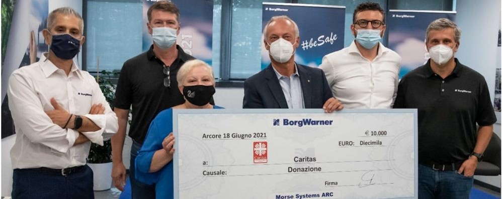 BorgWarner Arcore donazione