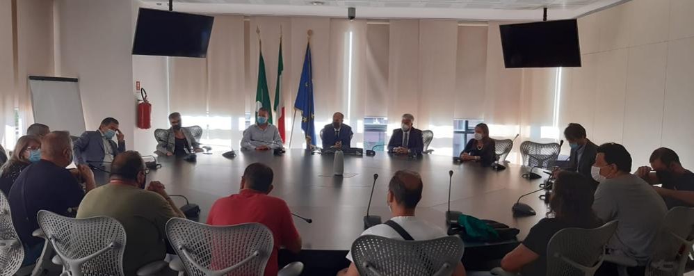 Provincia MB Brianza Restart: l'incontro con i lavoratori Gianetti in apertura dei lavori