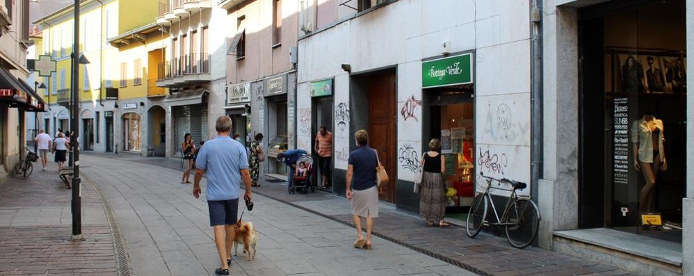 Seregno - Alcuni negozi del centro storico