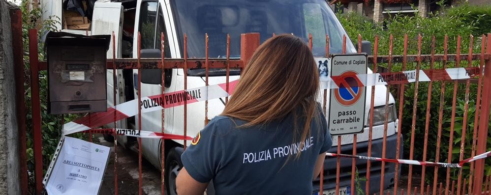 Sequestri polizia provinciale