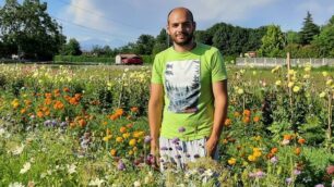 Giorgio Tagliabue e la sua flower farm Colori nel verde