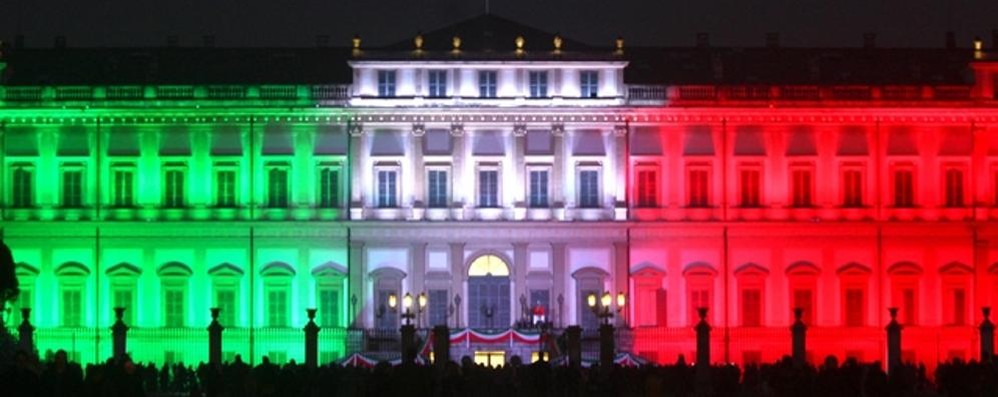 La Villa reale tricolore