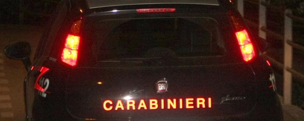 Un’auto dei carabinieri