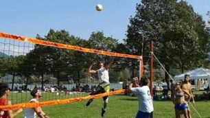 Una partita di green volley