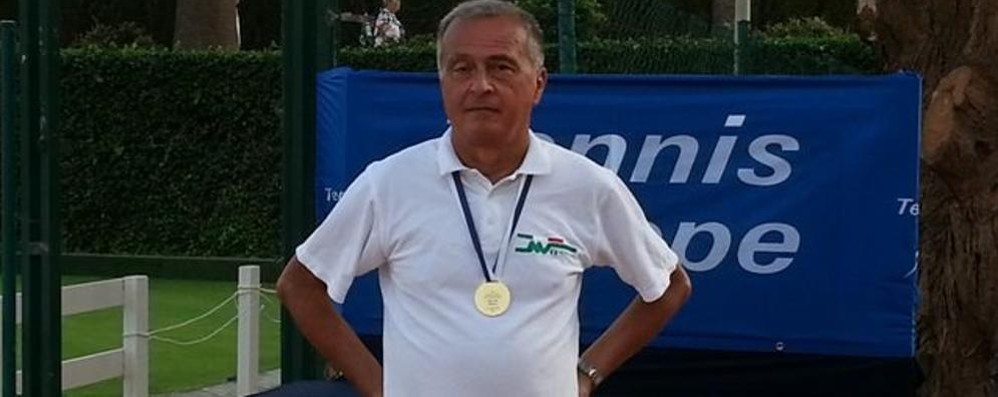 Ettore Trezzi, dirigente del Tennis Club Nastro Verde
