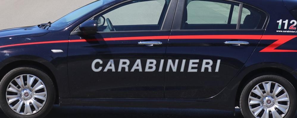 Un’auto dei carabinieri