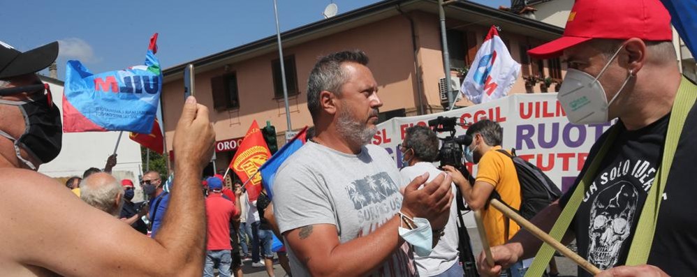 Corteo lavoratori Gianetti