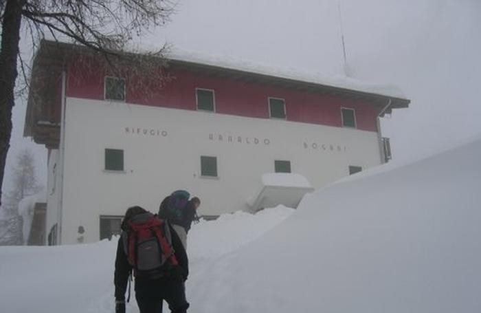 Rifugio Bogani d’inverno