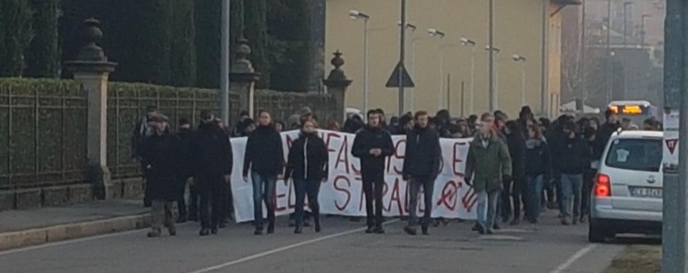 Monza corteo Foa Boccaccio domenica 28 gennaio 2018 - foto d’archivio