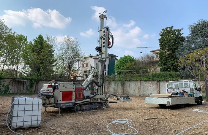 Una immagine degli interventi già realizzati dalla proprietà in via Timavo a Monza