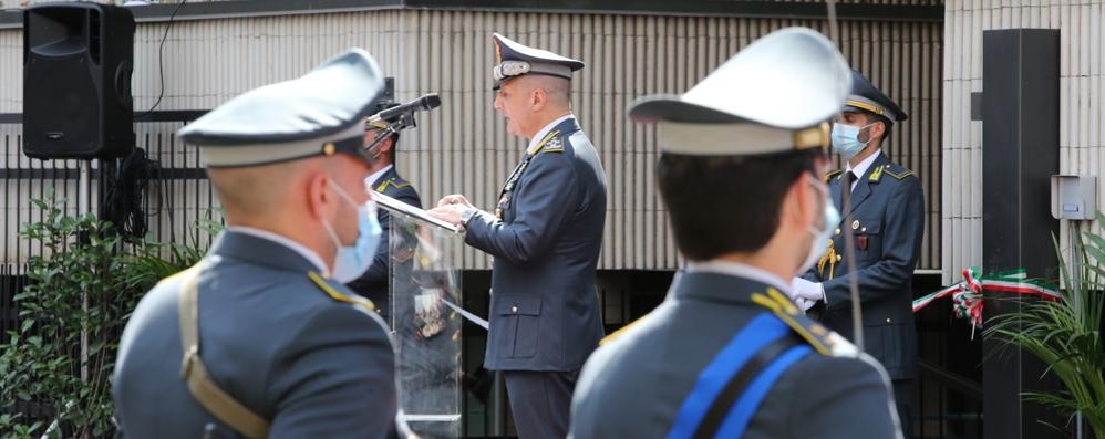 Inaugurata questa mattina la nuova sede della Guardia di finanza Gruppo Monza Brianza in piazza Diaz