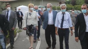 Visita di Letizia Moratti al Paese ritrovato