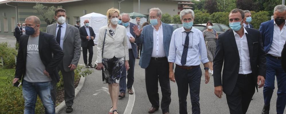 Visita di Letizia Moratti al Paese ritrovato