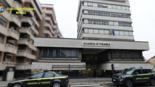 La sede della guardia di finanza di Monza