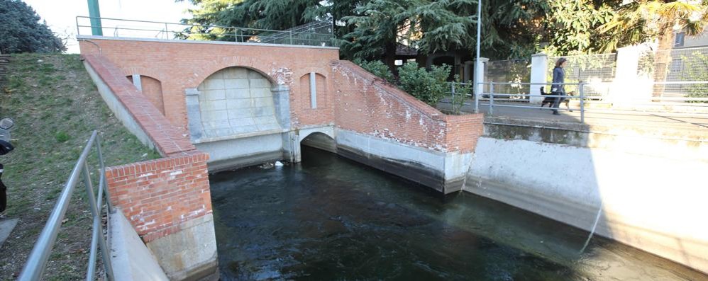 Monza: centralina idroelettrica sul canale Villoresi