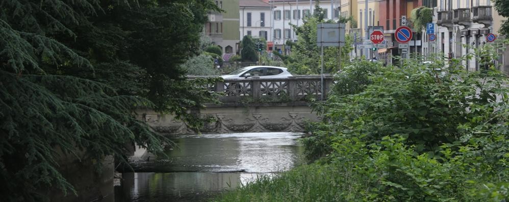 Il ponte di via Aliprandi