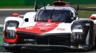 La Toyota GR010 Hybrid che ha trionfato nella 6 ore di Monza