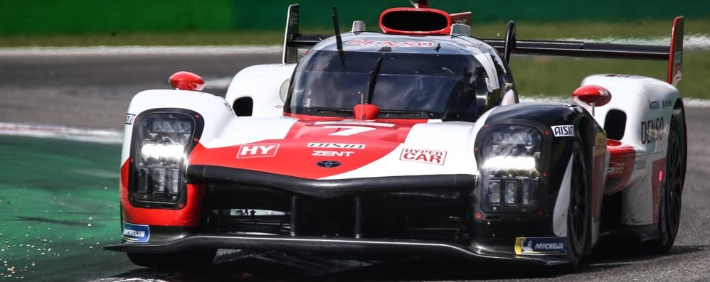 La Toyota GR010 Hybrid che ha trionfato nella 6 ore di Monza