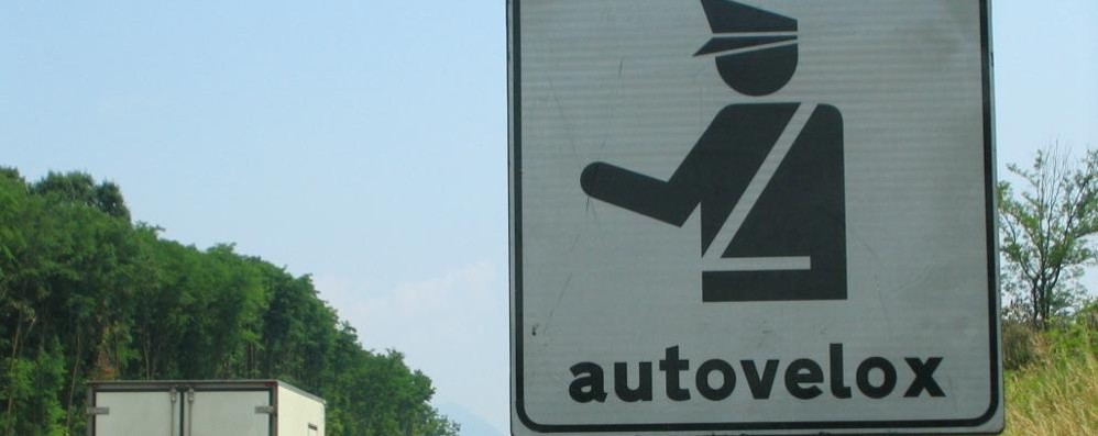 Una postazione autovelox