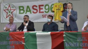 La presentazione della Base 96 SevesoFoto Cantù