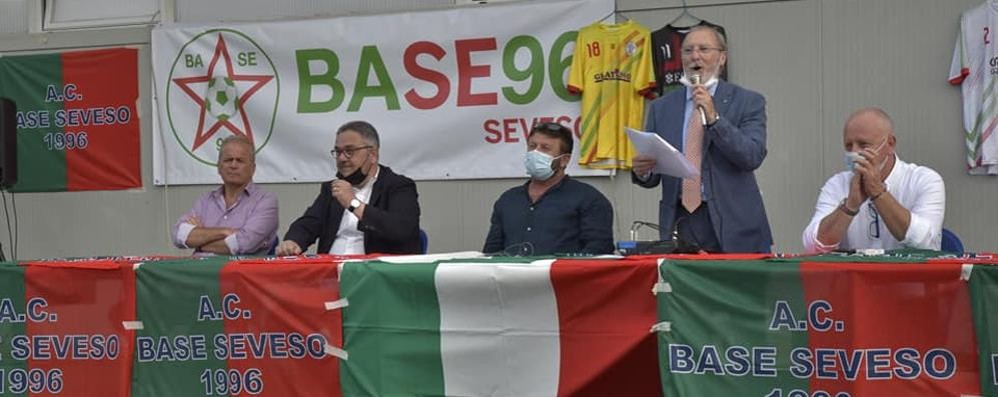 La presentazione della Base 96 SevesoFoto Cantù