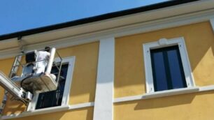 Carate, lavori alla scuola materna Stanga Busca