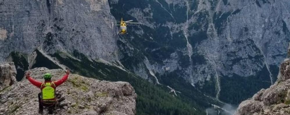 Le operazioni di soccorso