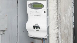 Un contatore dell'elettricità