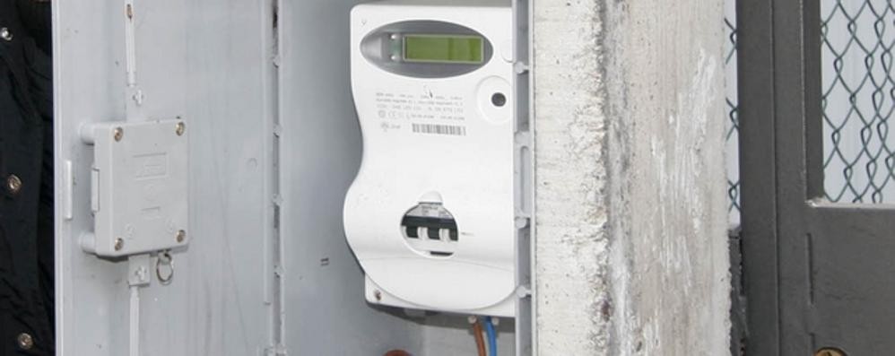 Un contatore dell'elettricità