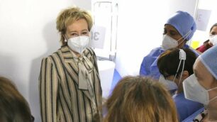 Il vicepresidente della Lombardia, Letizia Moratti