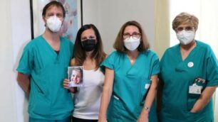 Da sinistra Armando Pintucci, Sonia Borgia, Anna Locatelli e Tiziana Varisco