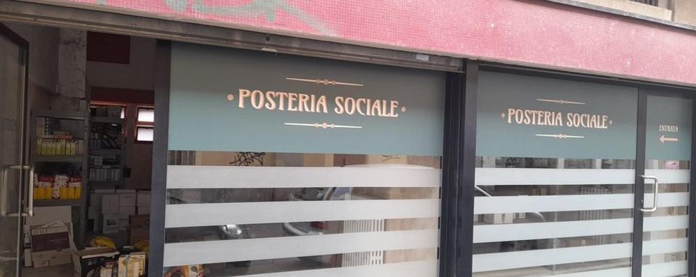 I locali della posteria sociale in via Grandi 3