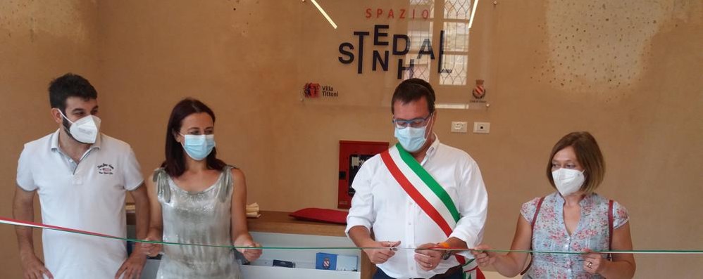 L’inaugurazione di Spazio Stendhal