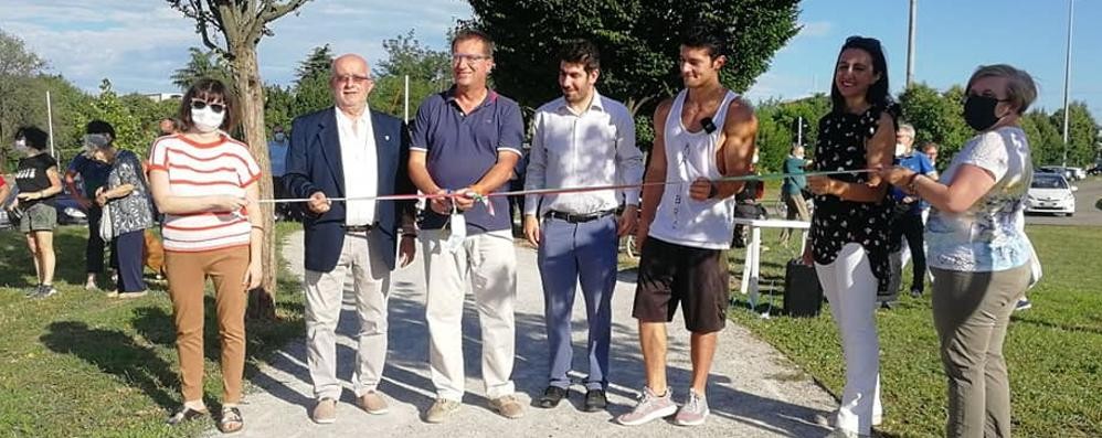 L’inaugurazione del Parco delle farfalle: Jennfier Moro è la seconda da destra