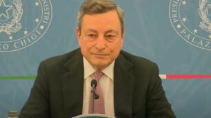 Presidente del consiglio Mario Draghi