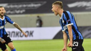 Marcelo Brozovic e Nicolò Barella