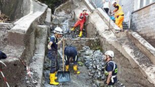 La Protezione civile a Blevio