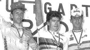 Gianni Bugno vincitore a Stoccarda