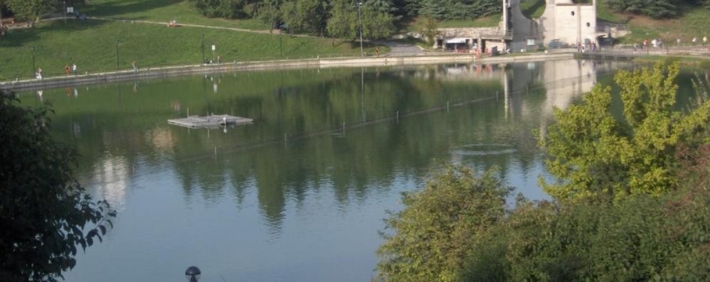 Paderno, uno dei laghetti del Parco