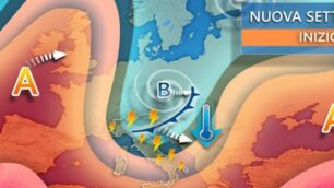 Le previsioni meteo per l’inizio della prossima settimana