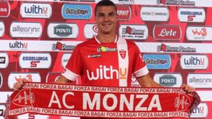 Calcio Ac Monza serie B Andrea Favilli attaccante - foto Ac Monza