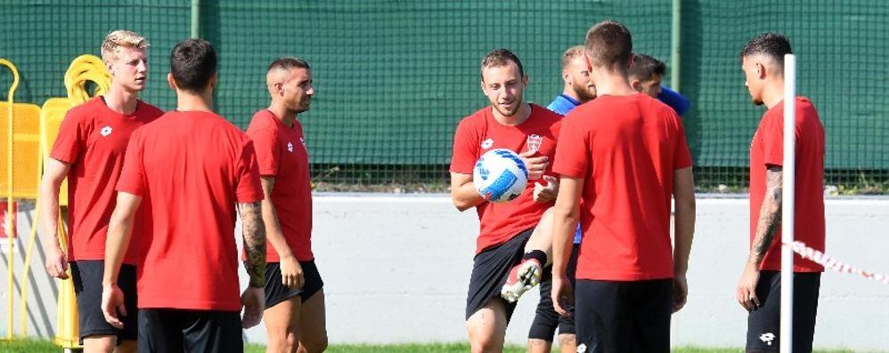 Allenamento a Monzello, Monza pronto per la Reggina( da acmonza.com)