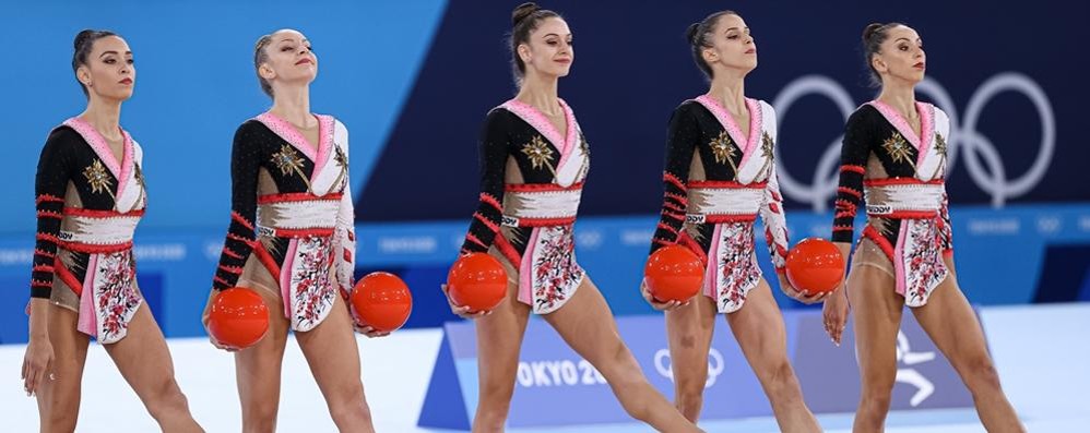 Le ragazze della ginnastica ritmica di bronzo a Tokyo