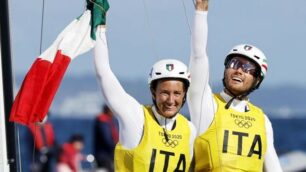 Caterina Banti e Ruggero Tita, oro misto nella vela