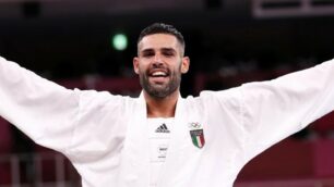 Luigi Busaha vinto l’oro nel karate kumite
