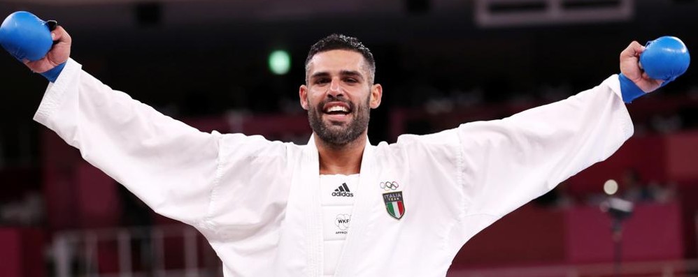 Luigi Busaha vinto l’oro nel karate kumite