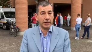 Il  sindaco di Vimercate Francesco Sartini