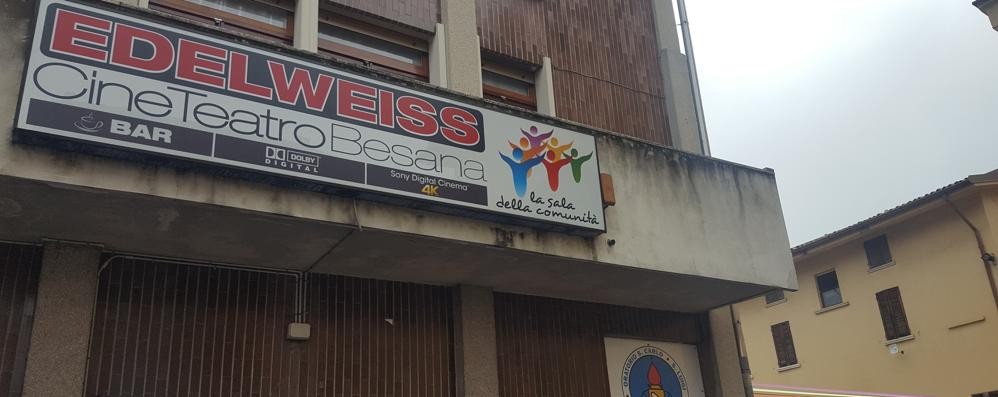 Il cineteatro Edelweiss di Besana
