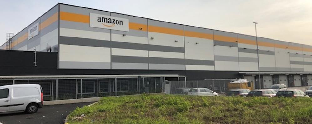 La sede di Amazon a Burago Molgora