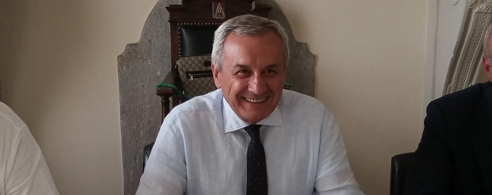 Il sindaco uscente di Biassono, Luciano Casiraghi, ricandidato